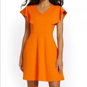 New York & Company - Ruffled Flare Dress